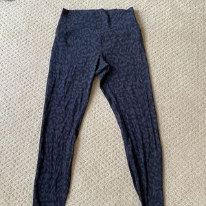 Lululemon align leggings size 8 black and gray